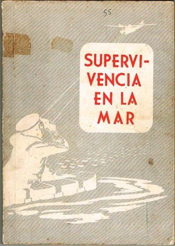 Portada del libro de SUPERVIVENCIA EN LA MAR.