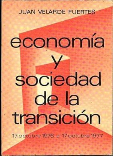 Portada del libro de ECONOMÍA Y SOCIEDAD DE LA TRANSICIÓN. Anotaciones en las libretilla. 17 octubre 1976-17 octubre 1977.
