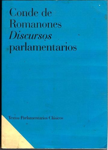 Portada del libro de DISCURSOS PARLAMENTARIOS.