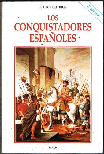 Portada del libro de LOS CONQUISTADORES ESPAÑOLES