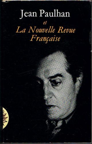 Book cover from JEAN PAULHAN ET LA NOUVELLE REVUE FRANÇAISE.