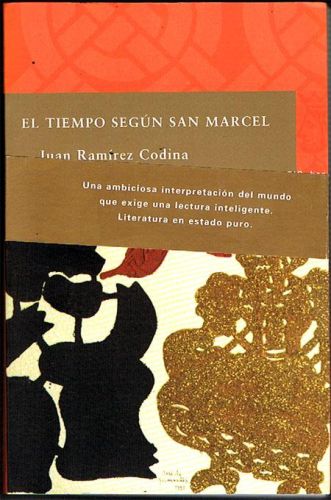 Portada del libro de EL TIEMPO SEGÚN SAN MARCEL.
