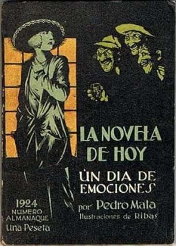 Portada del libro de UN DÍA DE EMOCIONES. Número Almanaque de 1924.