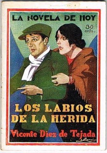 Portada del libro de LOS LABIOS DE LA HERIDA.