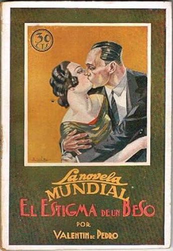 Portada del libro de EL ESTIGMA DE UN BESO.