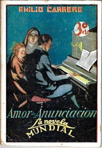 Portada del libro de AMOR DE ANUNCIACIÓN.
