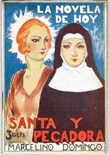 Portada del libro de SANTA Y PECADORA.
