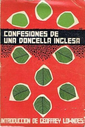 Portada del libro de CONFESIONES DE UNA DONCELLA INGLESA.