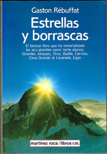 Portada del libro de ESTRELLAS Y BORRASCAS. Seis paredes norte.