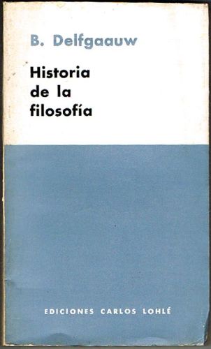 Portada del libro de HISTORIA DE LA FILOSOFÍA.