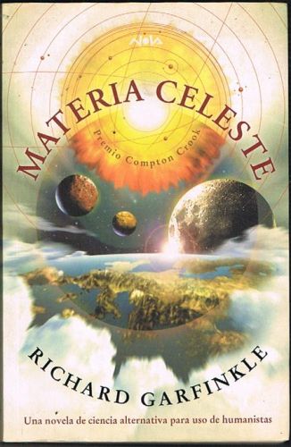 Portada del libro de MATERIA CELESTE.