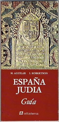 Portada del libro de ESPAÑA JUDÍA. Guía.