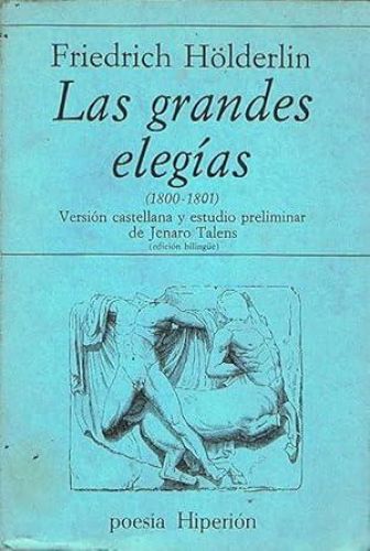 Book cover from LAS GRANDES ELEGÍAS (1800-1801).