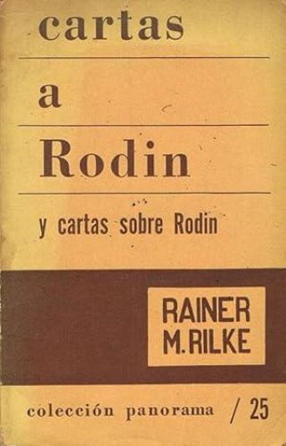 Book cover from CARTAS A RODIN y cartas sobre Rodin.