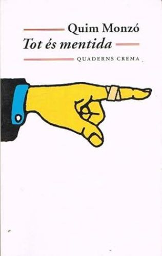 Book cover from TOT ÉS MENTIDA.