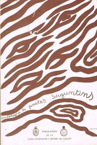 Book cover from ANTOLOGIA DE POETES SAGUNTINS.