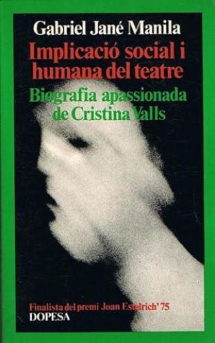 Portada del libro de IMPLICACIÓ SOCIAL I HUMANA DEL TEATRE.