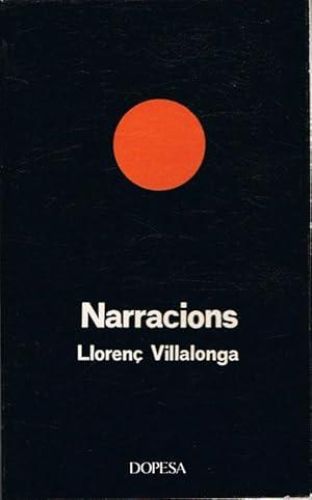Portada del libro de NARRACIONS.