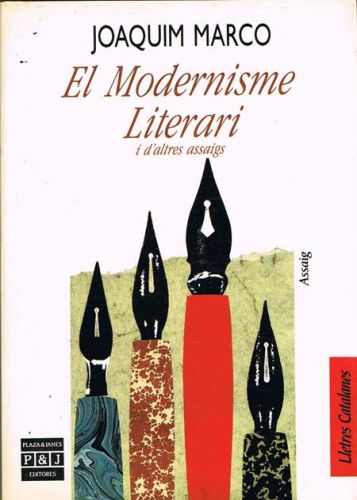 Portada del libro de EL MODERNISME LITERARI I D'ALTRES ASSAIGS.