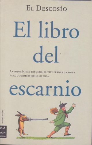 Portada del libro de EL LIBRO DEL ESCARNIO