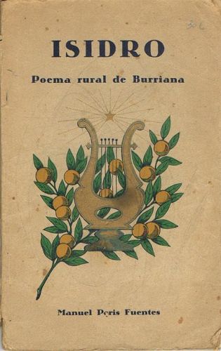 Book cover from ISIDRO. Poema rural de Burriana.