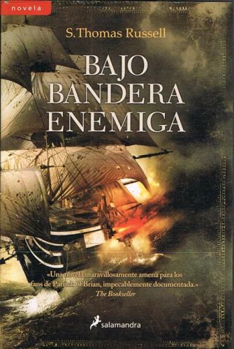 Book cover from BAJO BANDERA ENEMIGA.