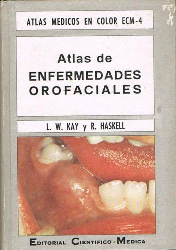 Portada del libro de ATLAS DE ENFERMEDADES OROFACIALES.