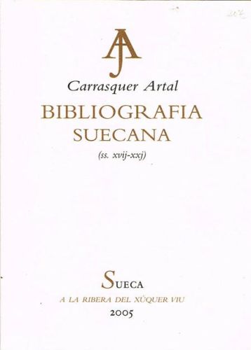 Portada del libro de BIBLIOGRAFIA SUECANA(SS.XVII-XXI)