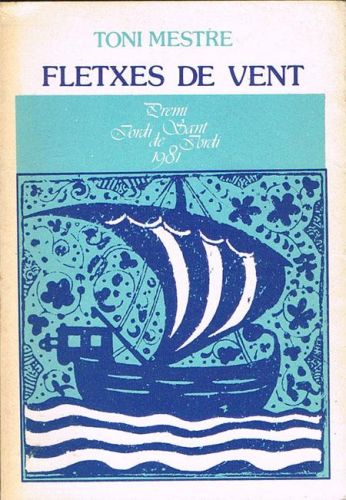 Portada del libro de FLETXES DE VENT.