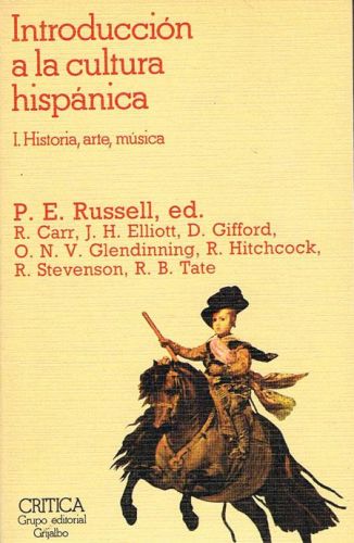 Portada del libro de INTRODUCCIÓN A LA CULTURA HISPÁNICA. 2 Vols.