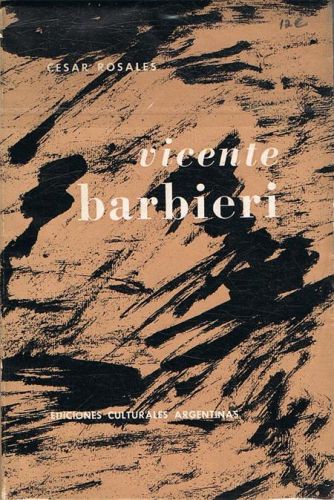 Portada del libro de VICENTE BARBIERI. Vida y poesía.