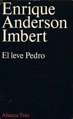 Portada del libro de EL LEVE PEDRO. Antología de cuentos.