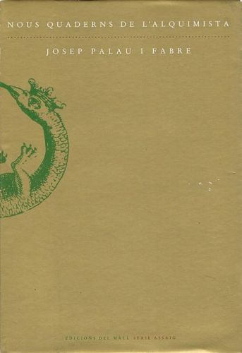 Portada del libro de NOUS QUADERNS DE L'ALQUIMISTA.