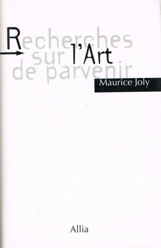 Portada del libro de RESERCHES SUR L'ART DE PARVENIR.