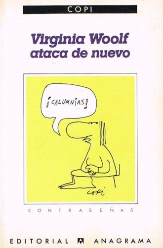Portada del libro de VIRGINIA WOOLF ATACA DE NUEVO.