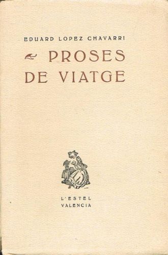 Portada del libro de PROSES DE VIATGE.