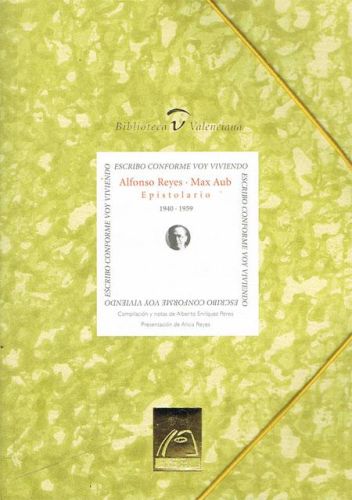 Portada del libro de EPISTOLARIO 1940-1959.