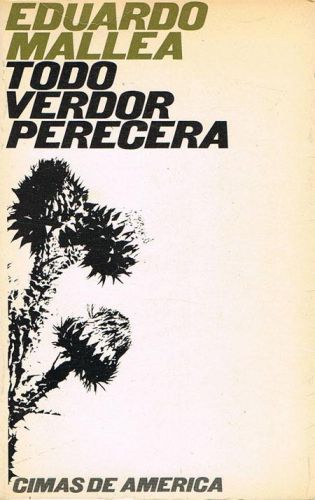 Portada del libro de TODO VERDOR PERECERA.