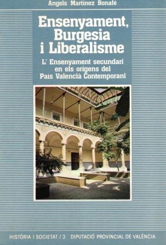 Portada del libro de ENSENYAMENT, BURGUESI I LIBERALISME