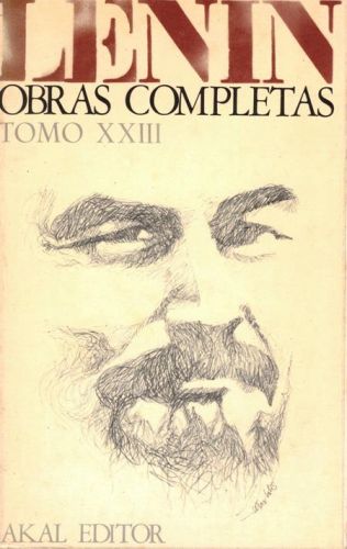 Book cover from OBRAS COMPLETAS. TOMO XXIII
