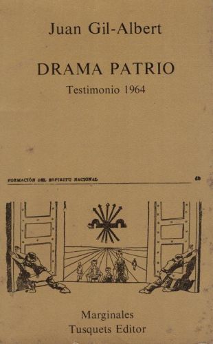 Portada del libro de DRAMA PATRIO. TESTIMONIO 1964