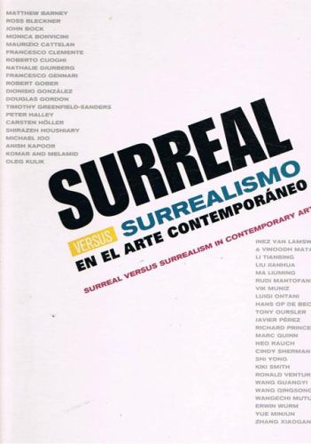 Portada del libro de SURREAL VERSUS SURREALISMO EN EL ARTE CONTEMPORANEO.