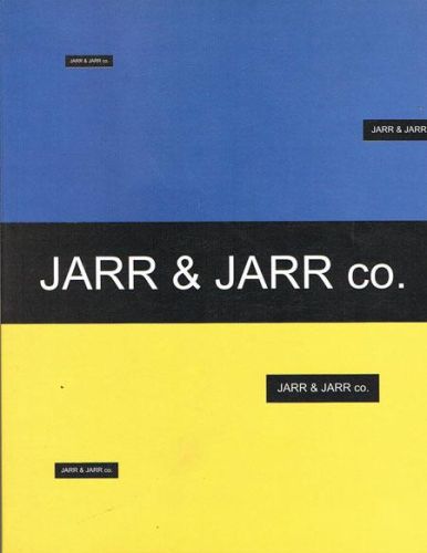 Portada del libro de JARR & JARR co.