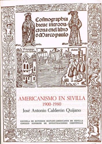 Book cover from AMERICANISMO EN SEVILLA 1900-1980.
