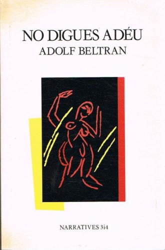 Portada del libro de NO DIGUES ADÈU.