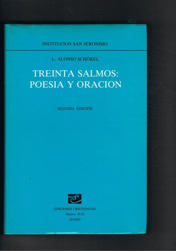 Portada del libro de TREINTA SALMOS: POESIA Y ORACION