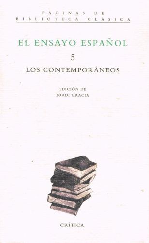 Portada del libro de EL ENSAYO ESPAÑOL