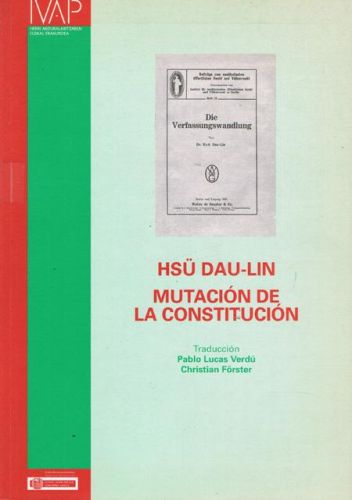 Portada del libro de MUTACION DE LA CONSTITUCION