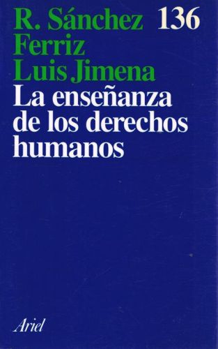 Portada del libro de LA ENSEÑANZA DE LOS DERECHOS HUMANOS