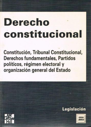 Portada del libro de DERECHO CONSTITUCIONAL